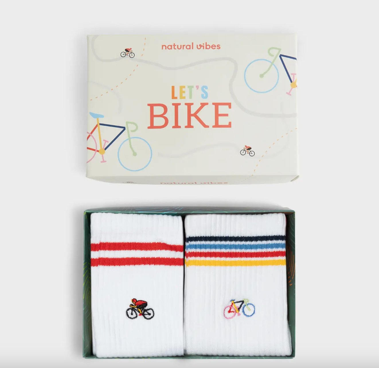 Coffret de chaussettes homme - Cycliste