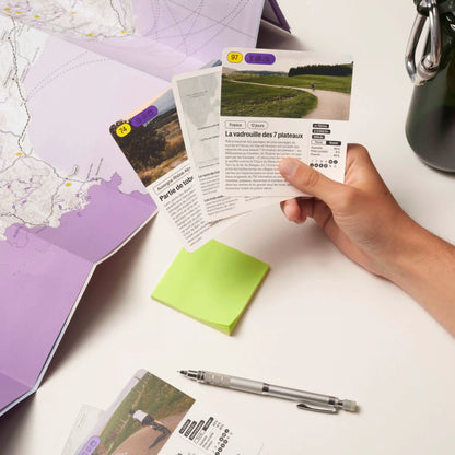 coffret recto verso 100 aventures à vélo en France