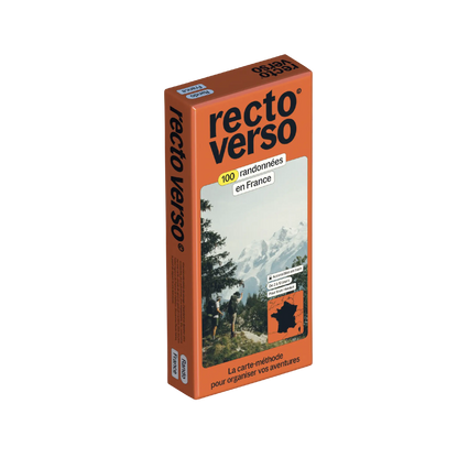 coffret recto verso 100 randonnées en France