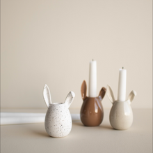 Bougeoir lapin - Nougat