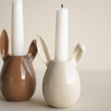 Bougeoir lapin - Vanille