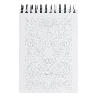Carnet de Coloriage vert - Noël