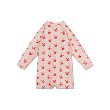 combi anti uv beige crabes 86 92 swim essentials