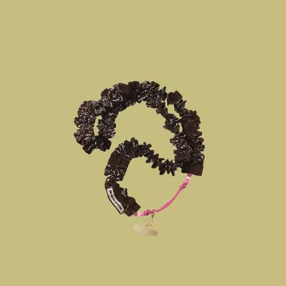 cordon de téléphone chocolat froufrou maison saussure