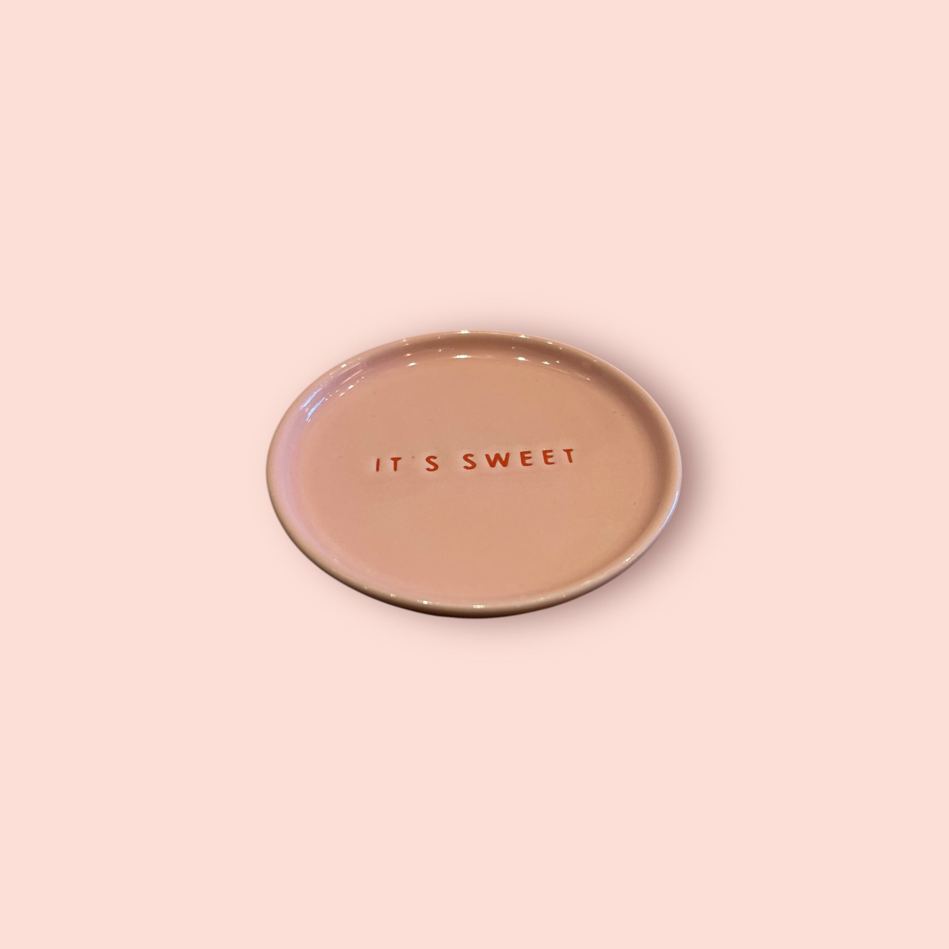 Petite coupelle rose et rouge - It's sweet