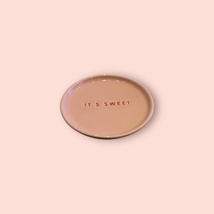 Petite coupelle rose et rouge - It's sweet