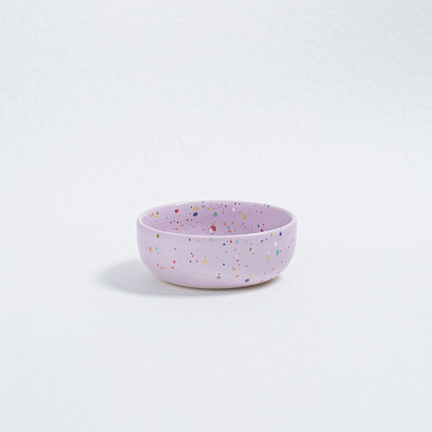 Coupelle tachetée en céramique - Lilas
