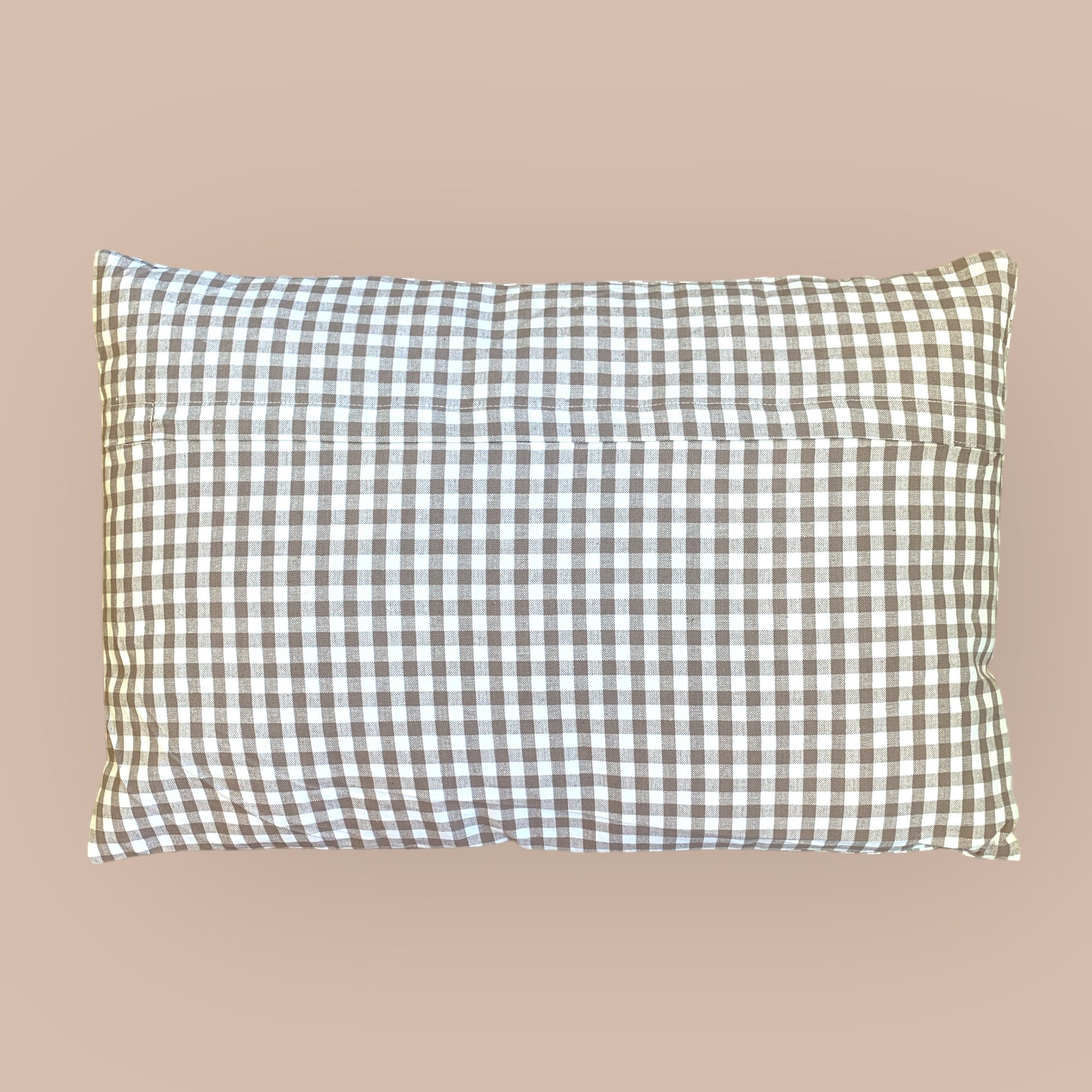 Coussin - Vichy Juliette sable