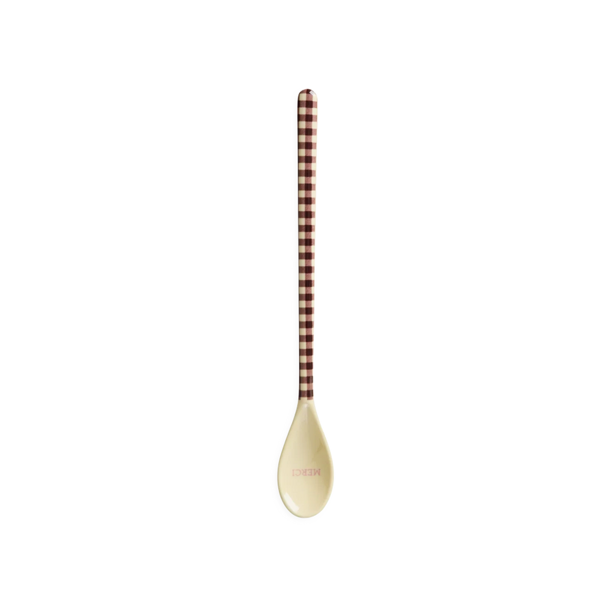 cuillère à latte vichy marron rice