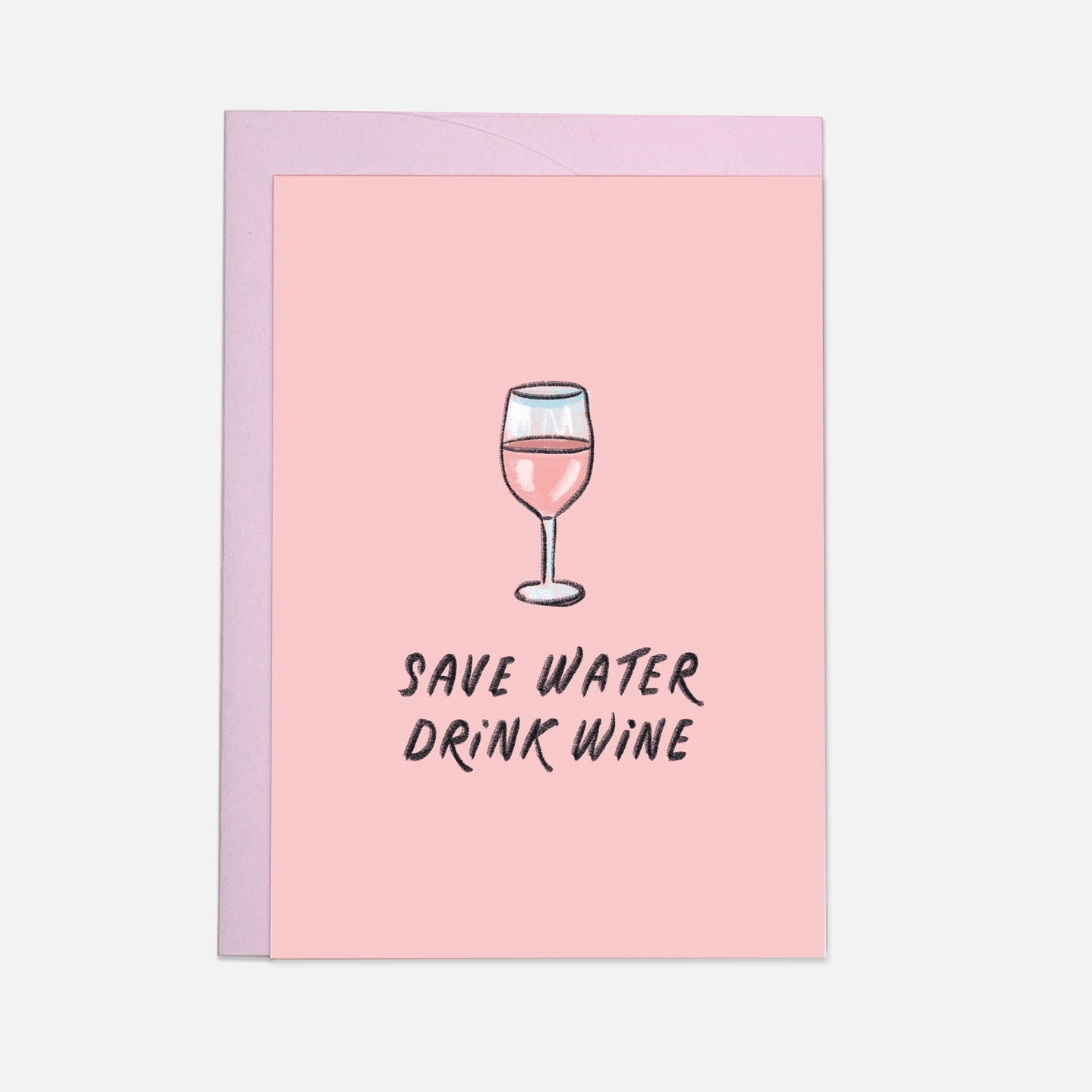 Carte - Save water drink wine
