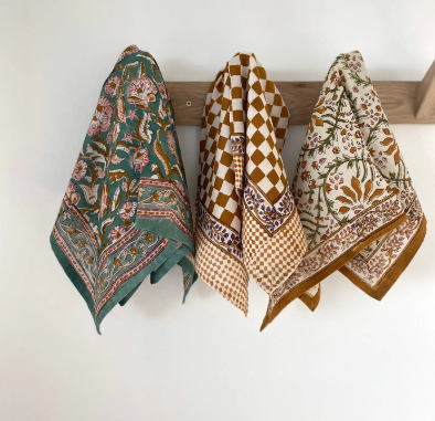 Petit foulard - Caramel beurre salé