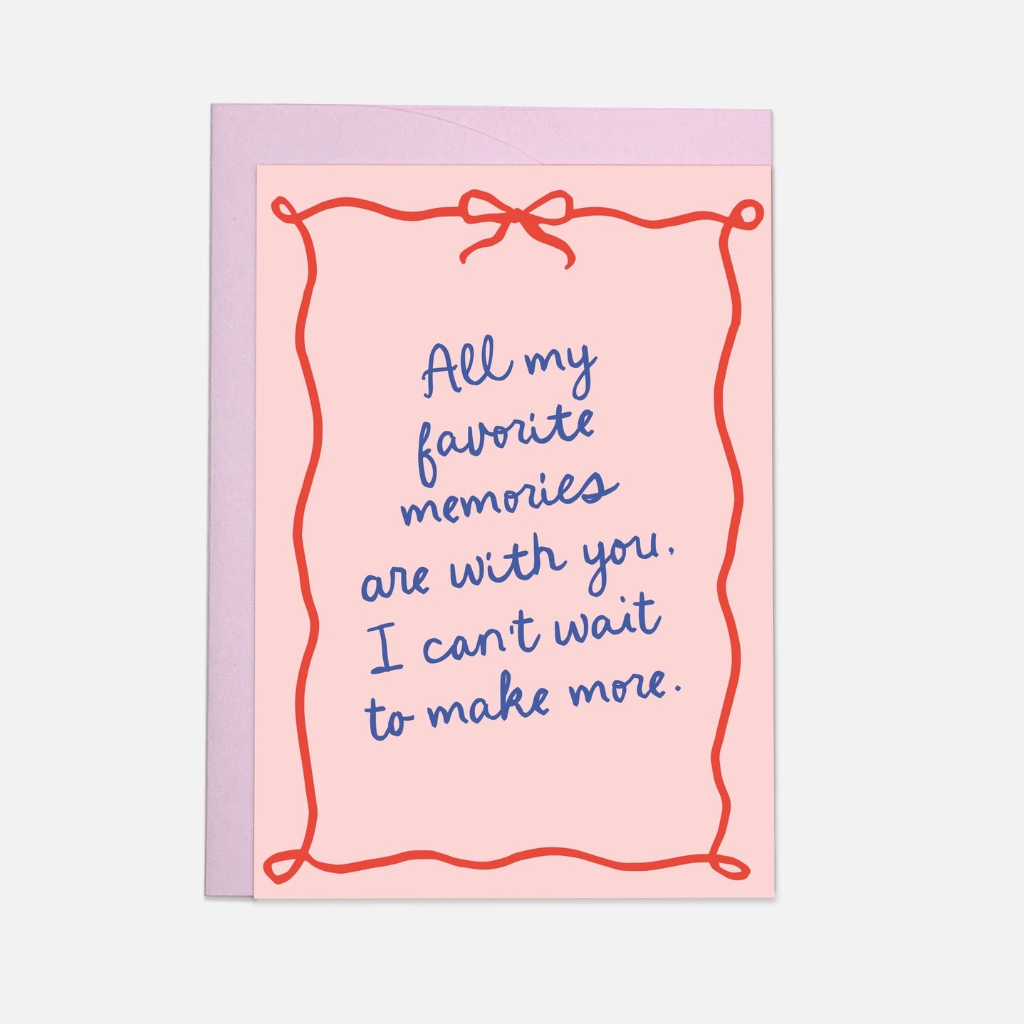 Carte - All my favorites memories are with you