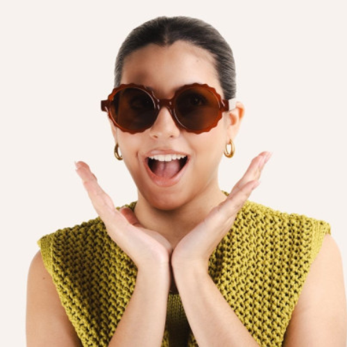 Lunettes de soleil Emma - Cuivre