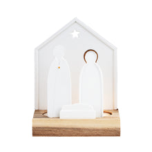 Crèche bougeoir - petit modèle