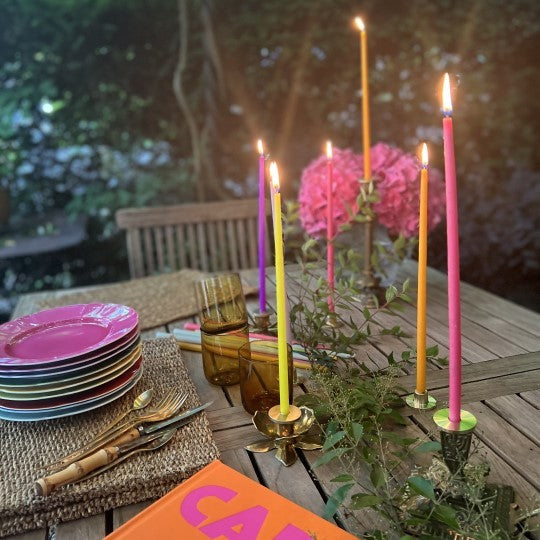 Coffret 10 bougies fines - Dolce Vita