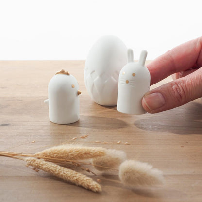 Duo poule et lapin