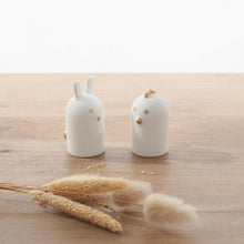 Duo poule et lapin
