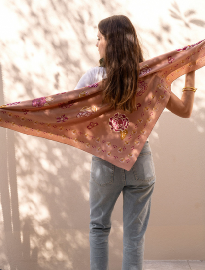 Foulard - Mindi rose