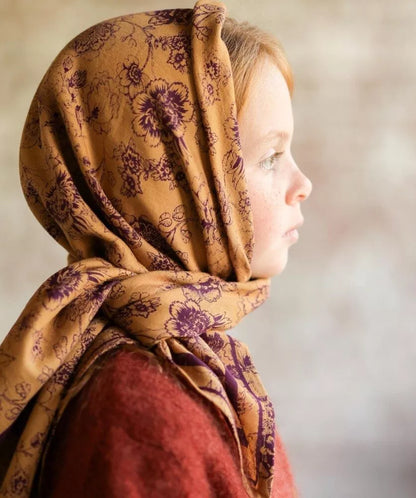 Foulard - Antoinette prune