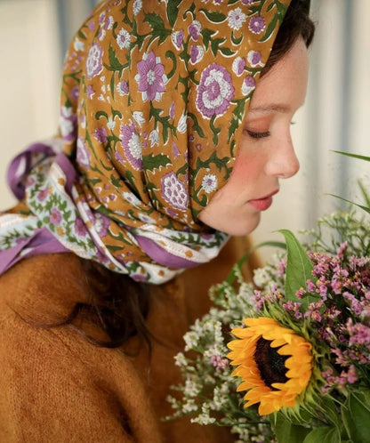 Foulard - Hope safran