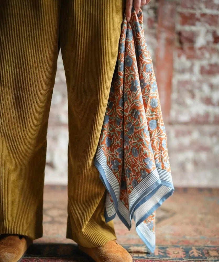 Foulard - Pia brique