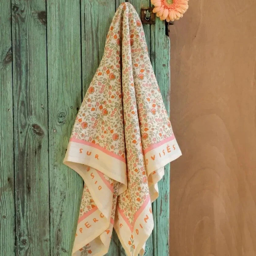 foulard - Rosa sorbet d'été 