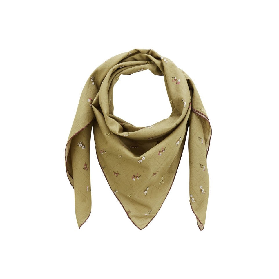 foulard-herbier-olive Gabrielle