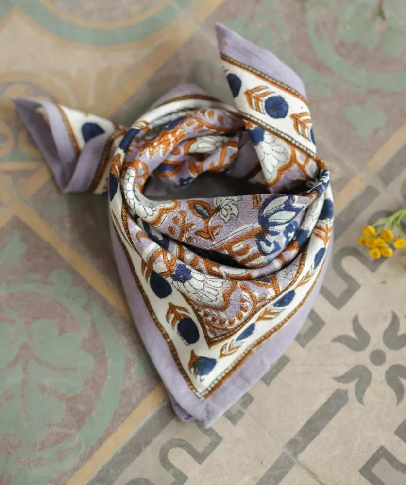 Petit foulard - Taj azur