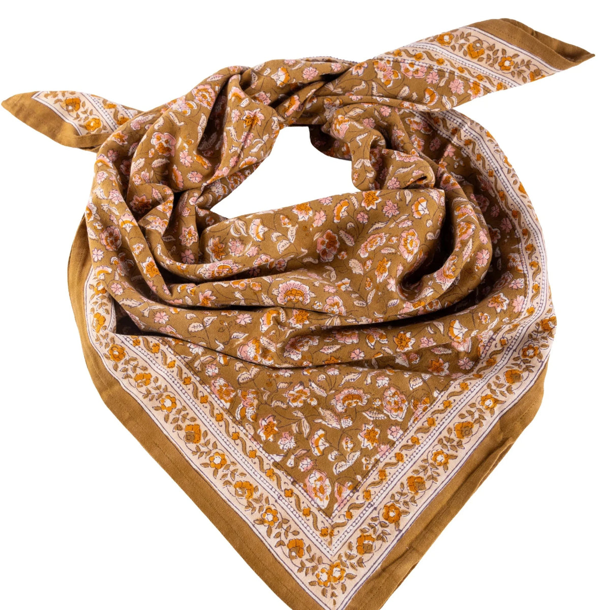foulard edel khaki bindi atelier