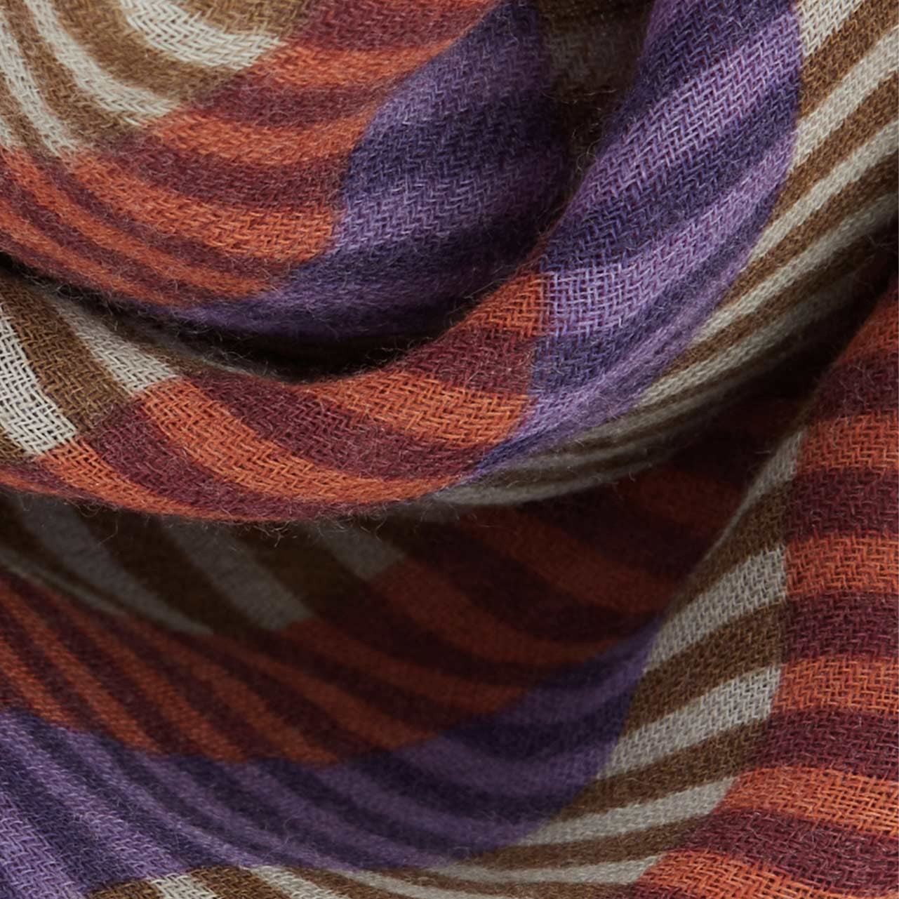foulard en laine opale bordeaux Gabrielle