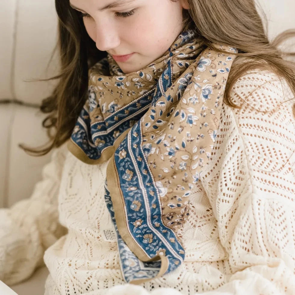 foulard folk story bronze bindi atelier
