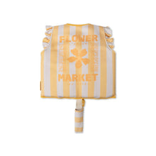 gilet de natation jaune flower market swin essentials 