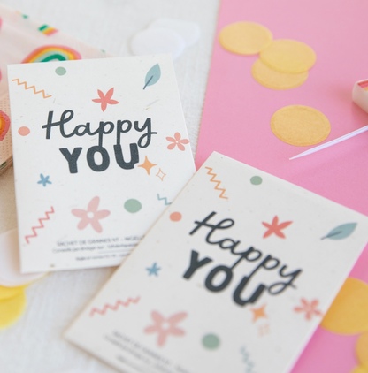 Sachet de graines - Happy You