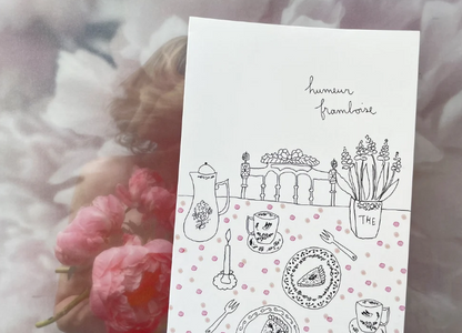 Carte - Humeur framboise