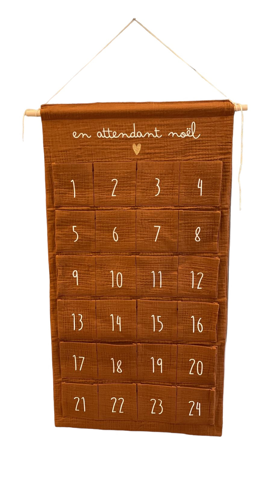 Calendrier de l'avent - caramel