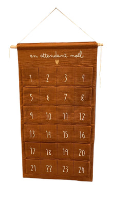 Calendrier de l'avent - caramel