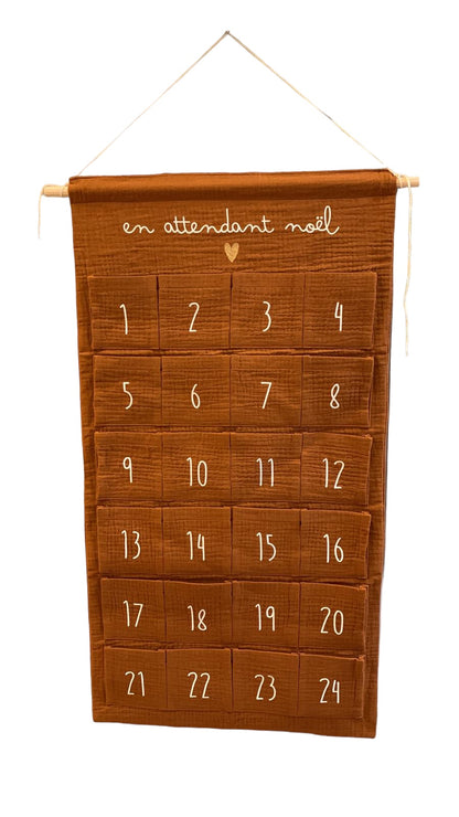 Calendrier de l'avent - caramel