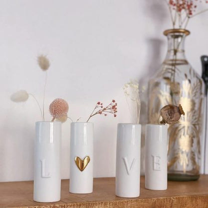 Vases LOVE - set de 4