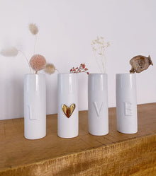 Vases LOVE - set de 4
