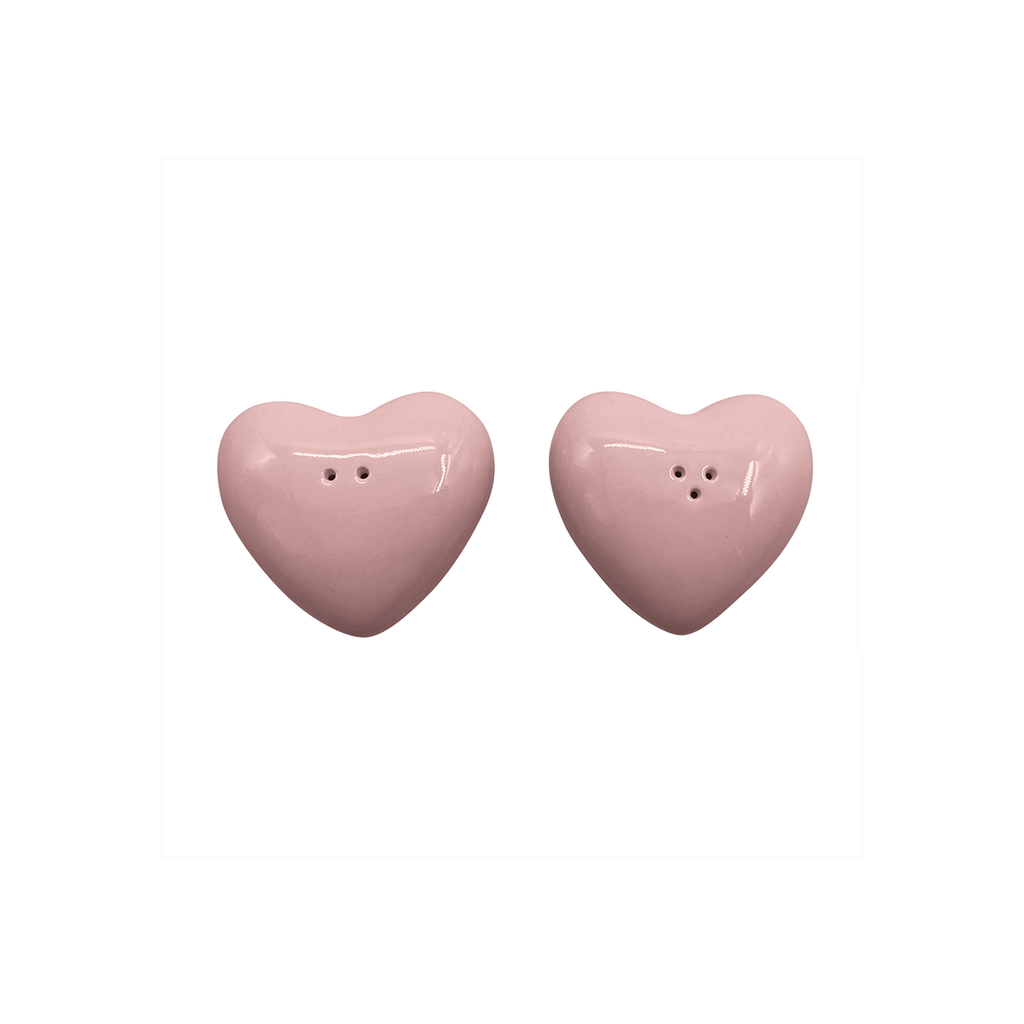 Salière Poivrière rose - Coeurs