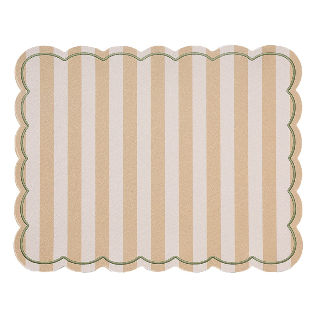 Set de table Roméo - Rayures sable