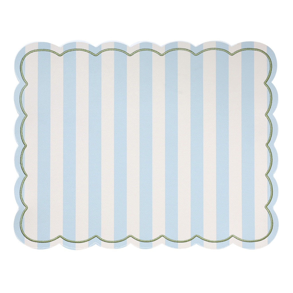 Set de table Roméo - Rayures bleu