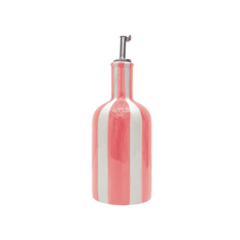 Huilier rayé - Rose et blanc