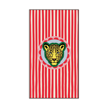 15 serviettes en papier - Rayures fauve