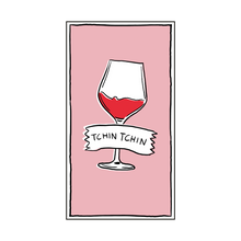 15 serviettes en papier - tchin tchin