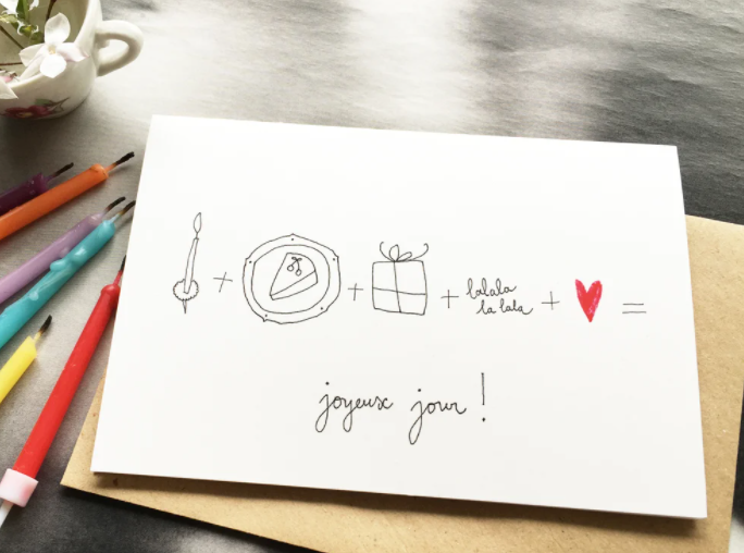 Carte - Joyeux jour !