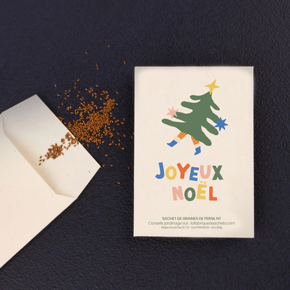 Sachet de graines - Joyeux Noël sapin