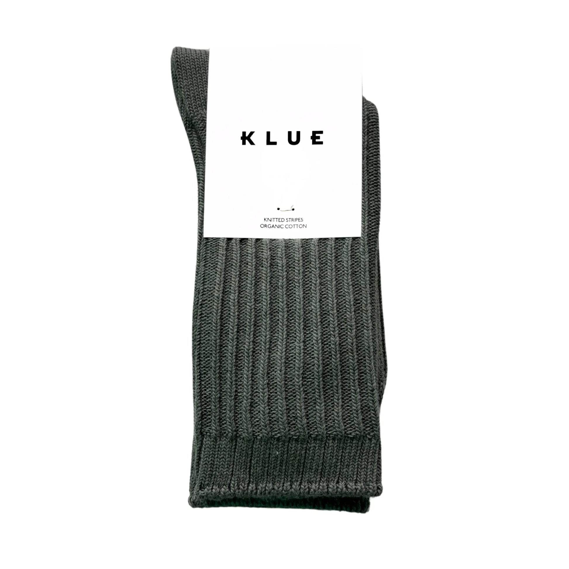 Chaussettes côtelées 36/40 - Kaki