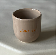 Mug beige - L'amour