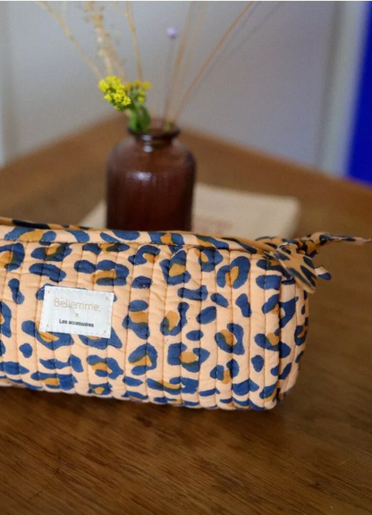 Trousse d'écolier - Léopard Camel